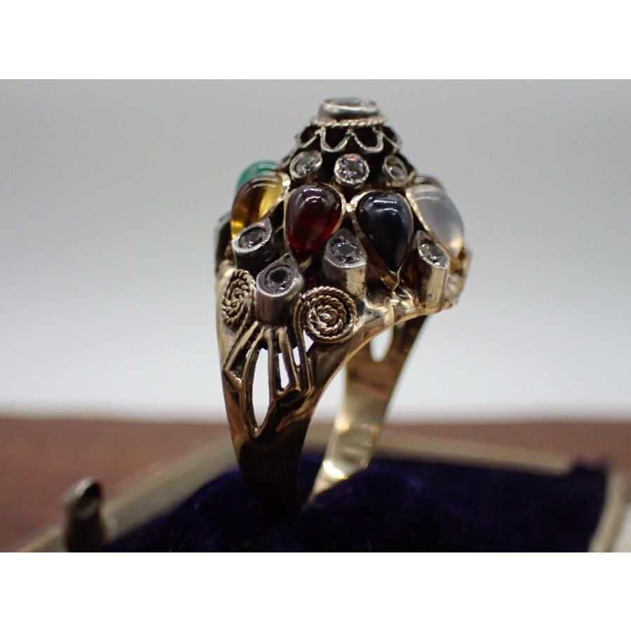 昭和ジュエリー18金 瑪瑙ジュエリー11号