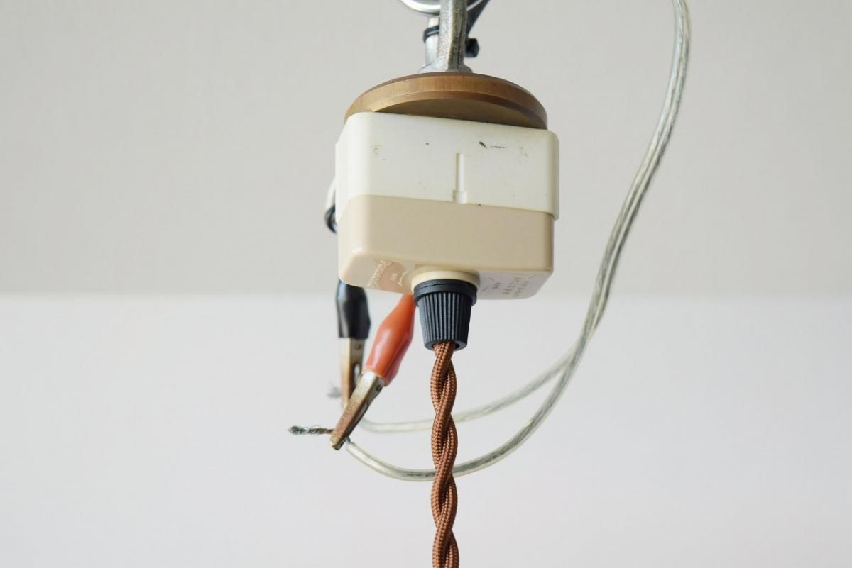 フランス製ペンダントランプ｜1920年代ミューラー作×アールデコデザイン