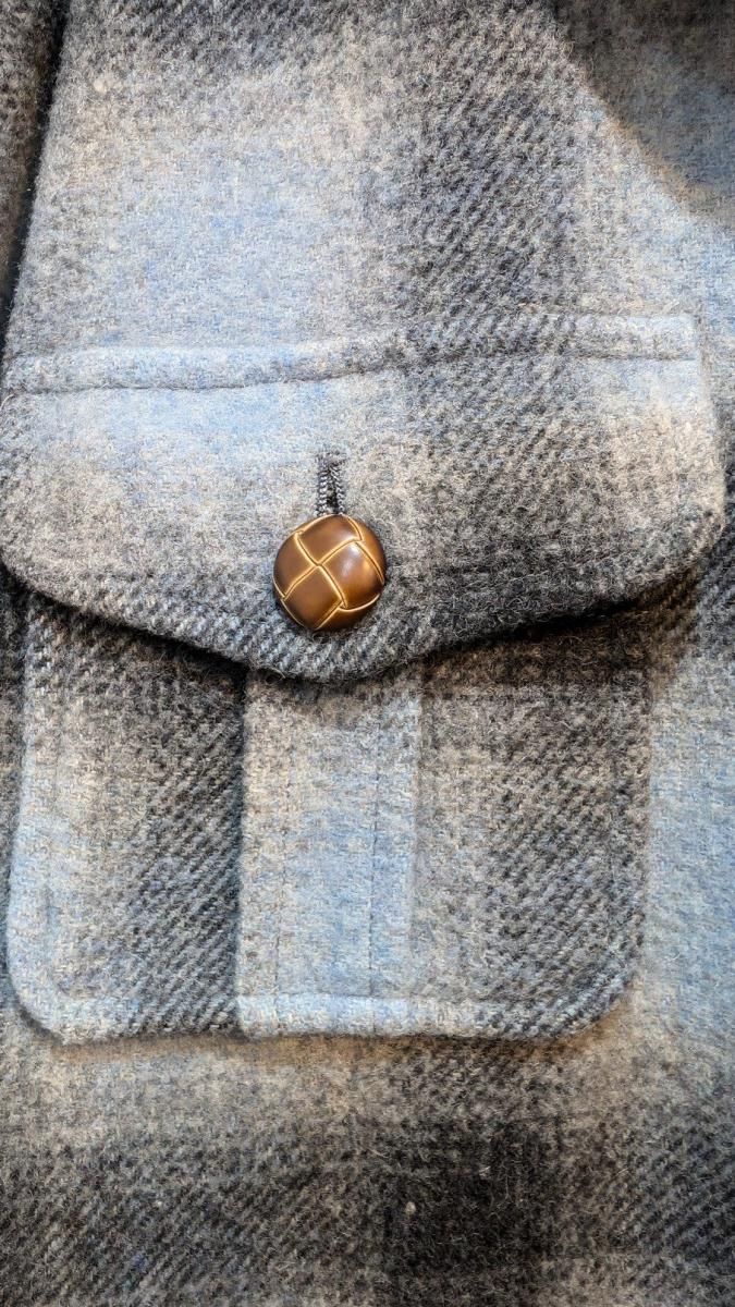 AWeuro å wool jacketߥܥ ʡ֥å֥롼Lvintage