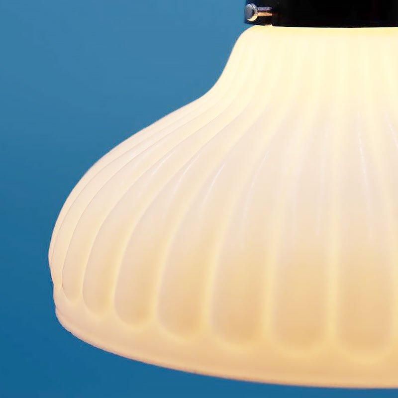 昭和レトロ 電笠 電傘 ランプシェード ガラス 乳白 照明 和電笠 昭和レトロ 電笠 電傘 ランプシェード ガラス 乳白 照明 和電笠