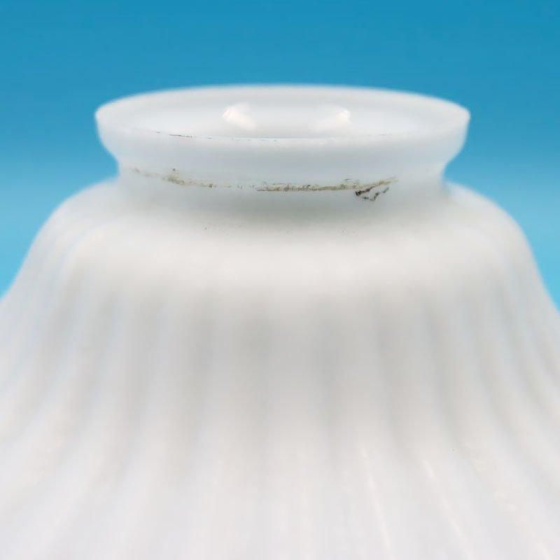 昭和レトロ 電笠 電傘 ランプシェード ガラス 乳白 照明 和電笠 昭和レトロ 電笠 電傘 ランプシェード ガラス 乳白 照明 和電笠