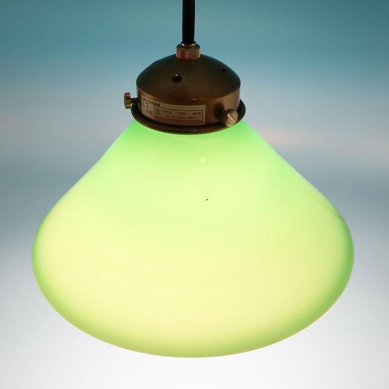 昭和レトロ ランプシェード ガラス② (昭和レトロ 電笠 電傘 昭和レトロ ランプシェード ガラス② (昭和レトロ 電笠 電傘