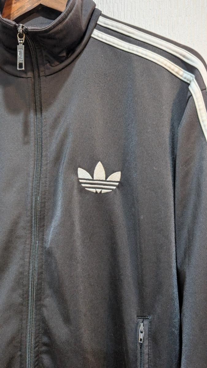 オランダ直輸入】adidas トラックジャケット ブラック vintage M