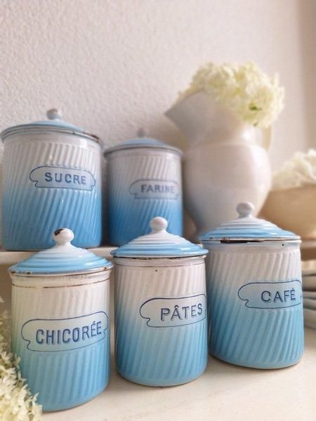 ◎超素敵☆激古☆アンティーク☆陶器製☆粉調味料入れセット☆残1 ◎超素敵☆激古☆アンティーク☆陶器製☆粉調味料入れセット☆残1