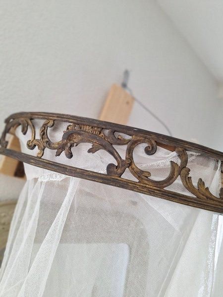 ロココ調アンティークベッドクラウン - ANTIQUE LEAVES ロココ調アンティークベッドクラウン - ANTIQUE LEAVES