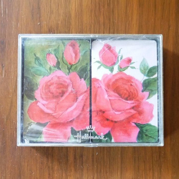 華やかな薔薇トランプセット