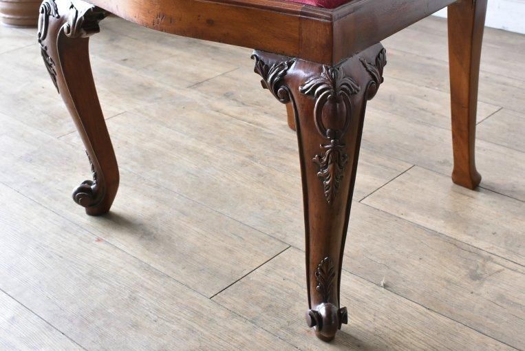 1920年代英国製 チッペンデールスタイルチェア6脚｜マホガニー素材使用