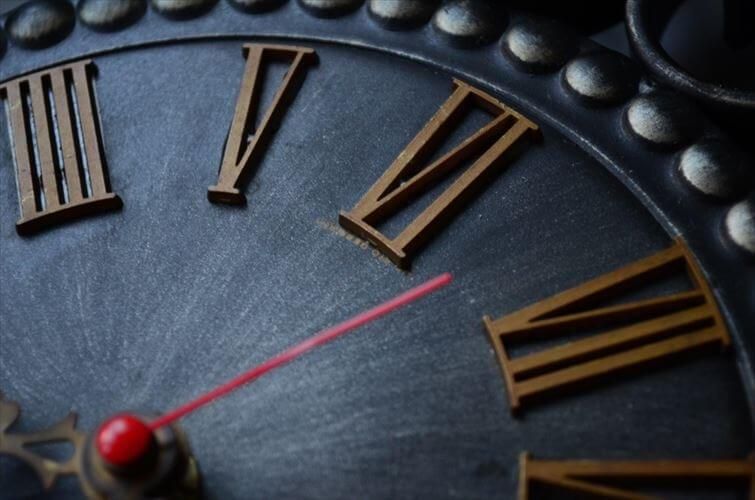 ドイツ製 Diehl ヴィンテージ アイアン壁時計