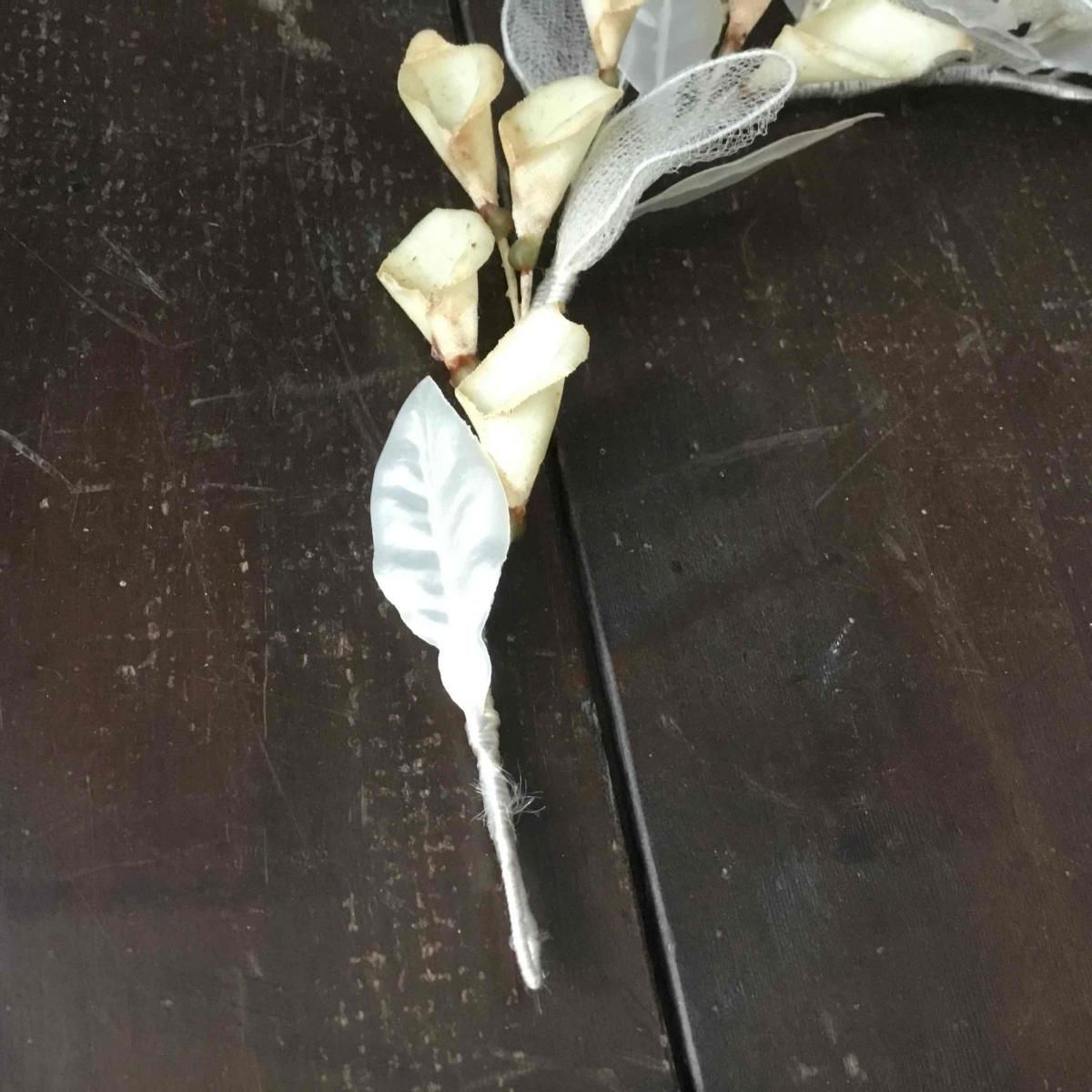 箱付)フランス アンティーク ウエディング ボックス ティアラ