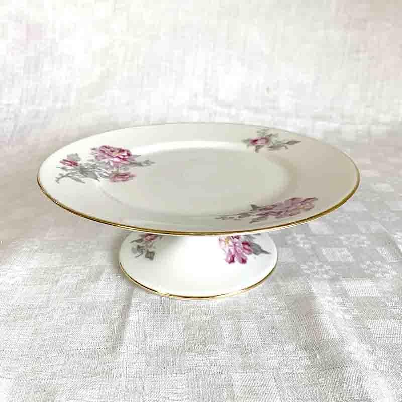 リモージュ花柄脚付きコンポートLimogesSNSで話題！エレガント脚付き