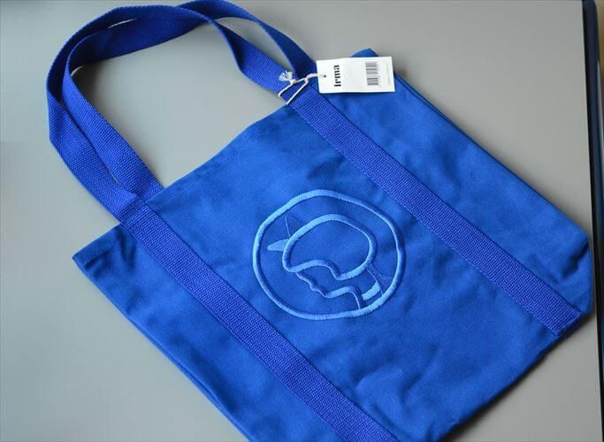 デッドストック 未使用品 デンマーク Irma キャンバス トート