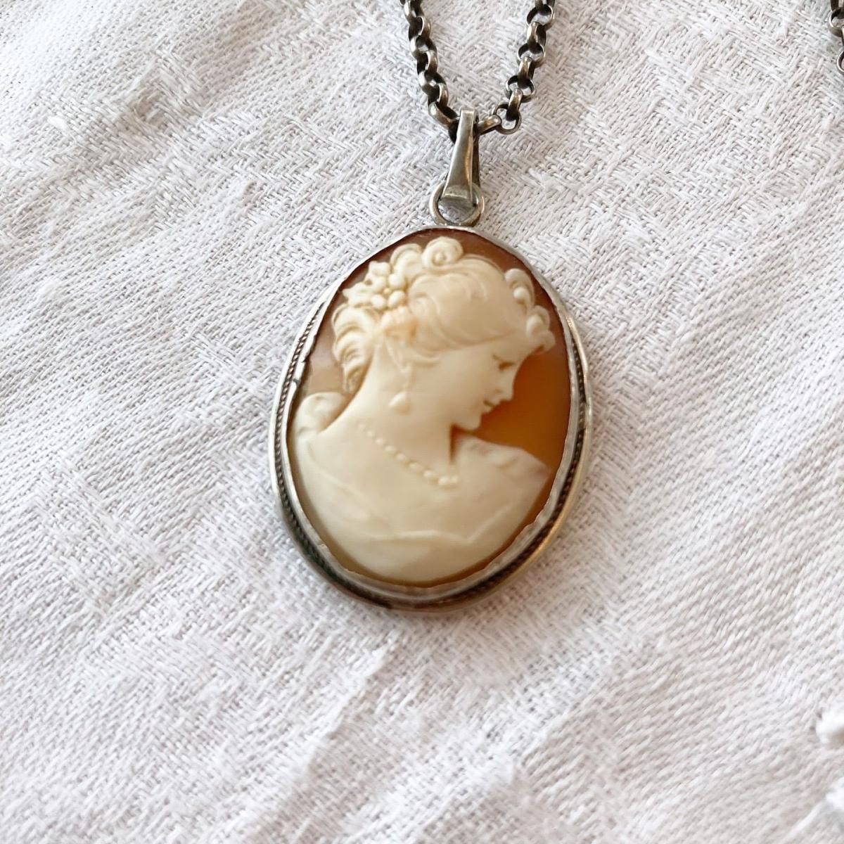 フランス直輸入】装いに上品さと美しさをプラス CAMEO カメオ
