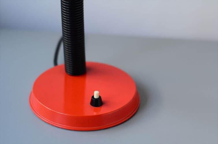 東欧80s vintage lump ミッドセンチュリー ヴィンテージ レトロ 東欧 ヴィンテージ デスクランプ オレンジ ミッドセンチュリー