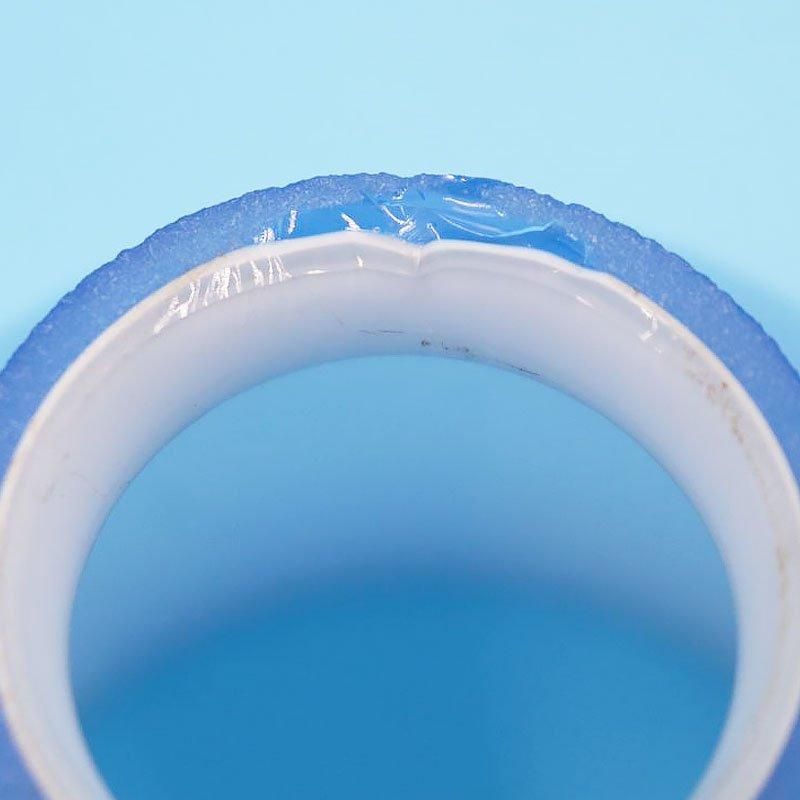 昭和初期の繊細なパウダーブルーランプシェード