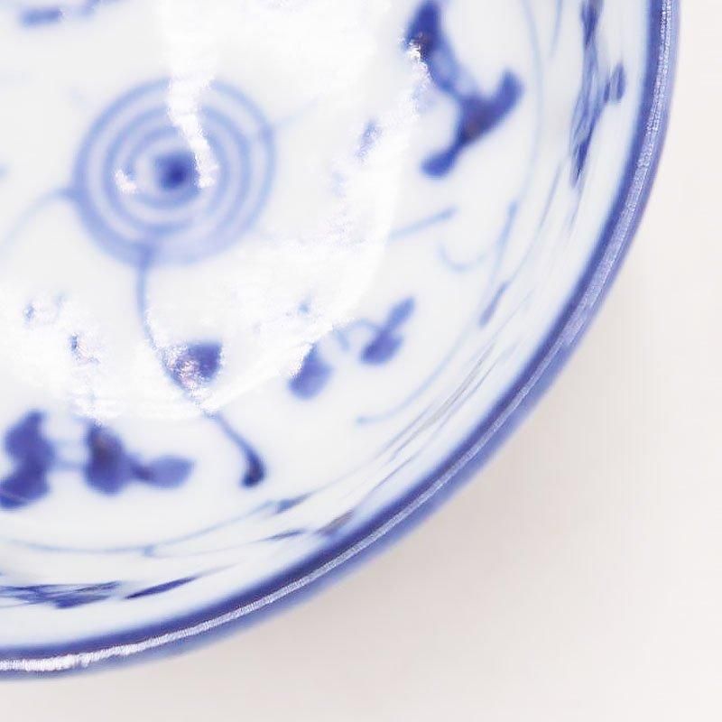 伊万里染め付けヴィンテージ小鉢5客です 古伊万里 染付丸紋八角小鉢 五客揃 | LYAN ARTS' Collection onli