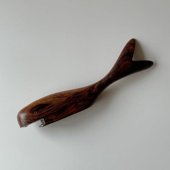 北欧 ヴィンテージ チーク製 鯨ボトルオープナー