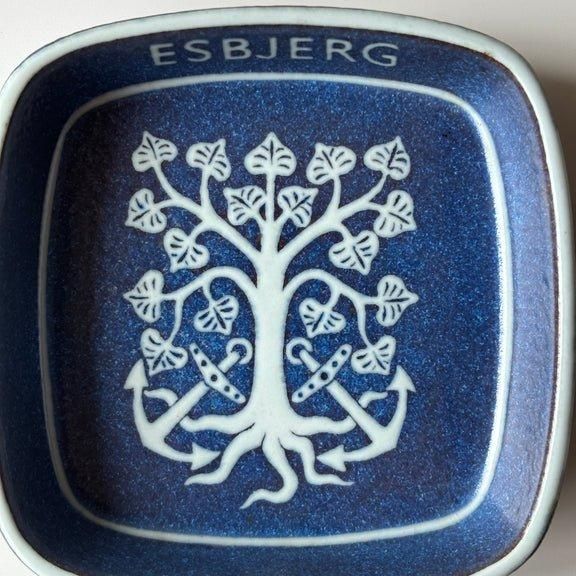 ̲ ǥޡ ơRoyal copenhagen ʥ륳ڥϡ Baca ʥХå plate Esbjerg NT