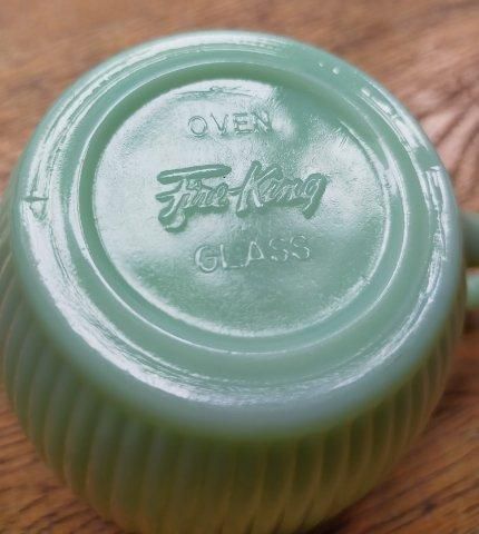 USA ファイヤーキング fireking ジェダイ クリーマー 初期glass USA ファイヤーキング fireking ジェダイ クリーマー 初期glass