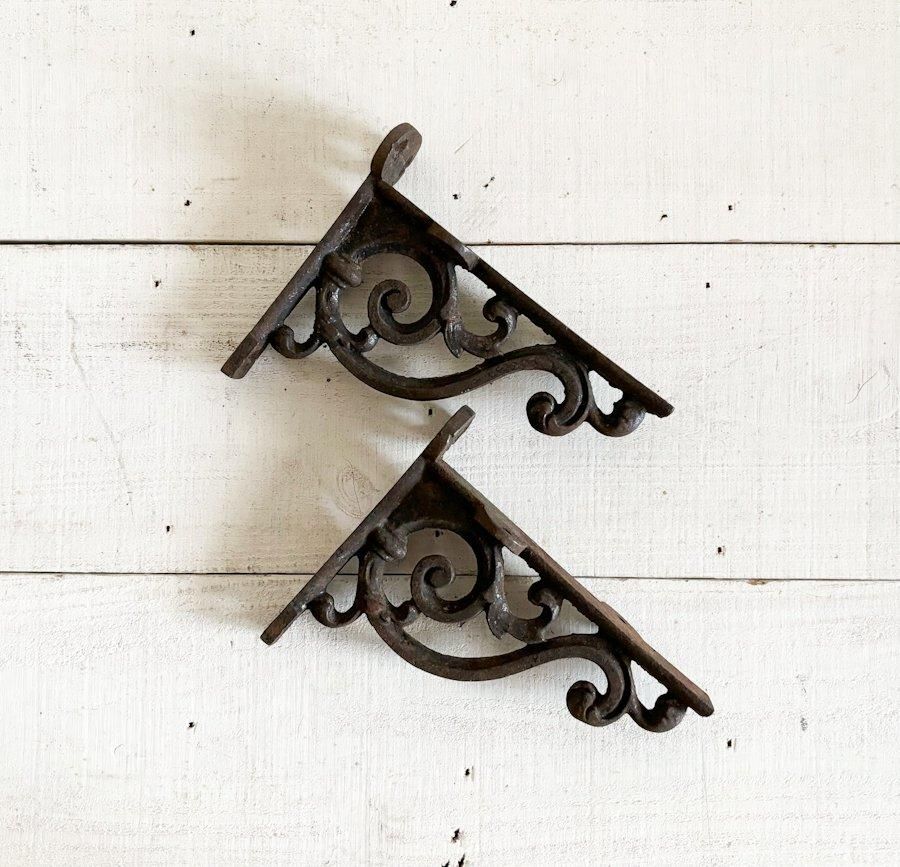 フランスアンティーク棚受けB3( FA-ac51) - ANTIQUE LEAVES フランスアンティーク棚受けB3( FA-ac51) - ANTIQUE LEAVES
