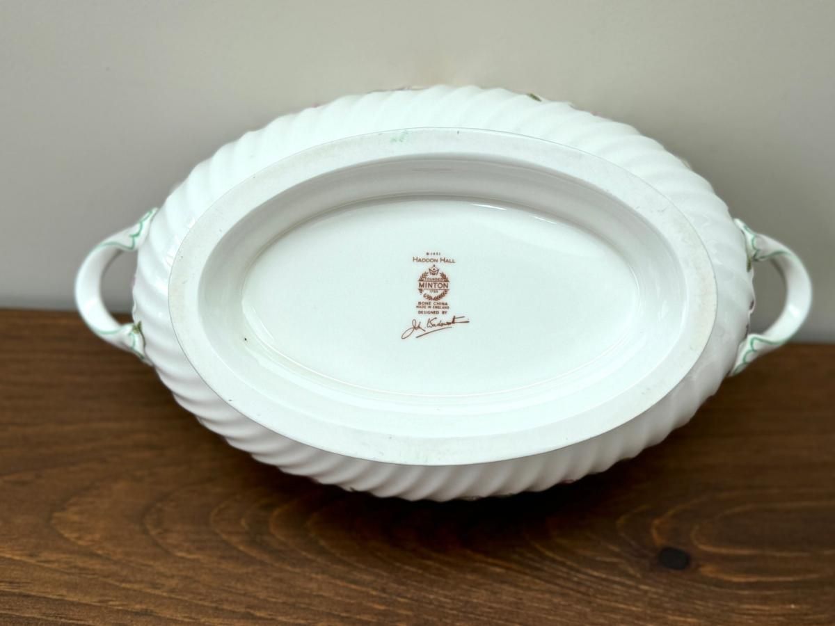 A2F10■MINTON ミントン ハドンホール スープ チューリン 箱付き ミントン ハドンホール スープチューリーン ヴィンテージ