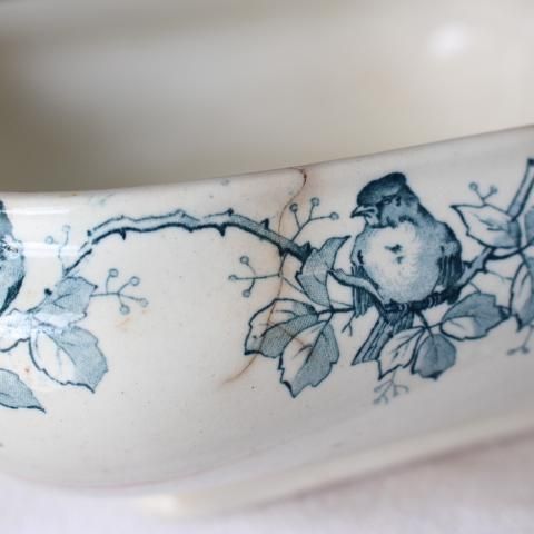 フランスアンティークterre de fer HB&Cie ラヴィエ 長皿