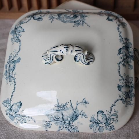 フランスアンティーク TERRE DE FER 鳥モチーフ