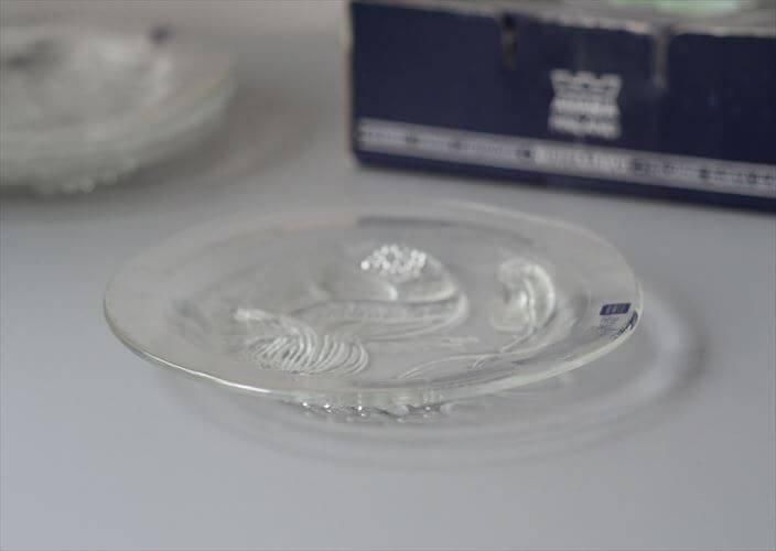 ARABIA ӥ Pioni 16.5cm 饹ץ졼 Ȣդ 4祻å! ǥåɥȥå ԥ Nuutajarvi ̡ Oiva Toikka ơ_it3312