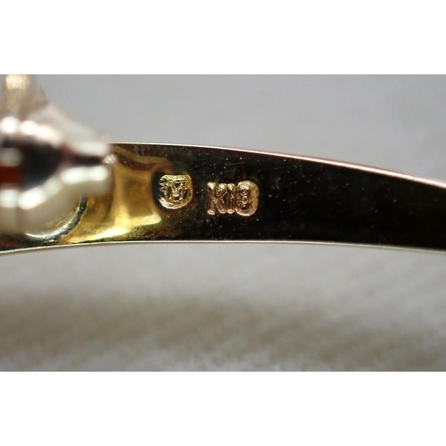 ミキモト あこや真珠ブローチ K18 - ANTIQUE LEAVES ミキモト あこや真珠ブローチ K18 - ANTIQUE LEAVES