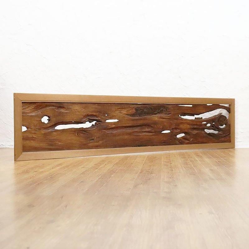 アンティーク家具　欄間 楽天市場】手彫り 欄間 アンティーク 和風 飾り棚 LED 照明 間接