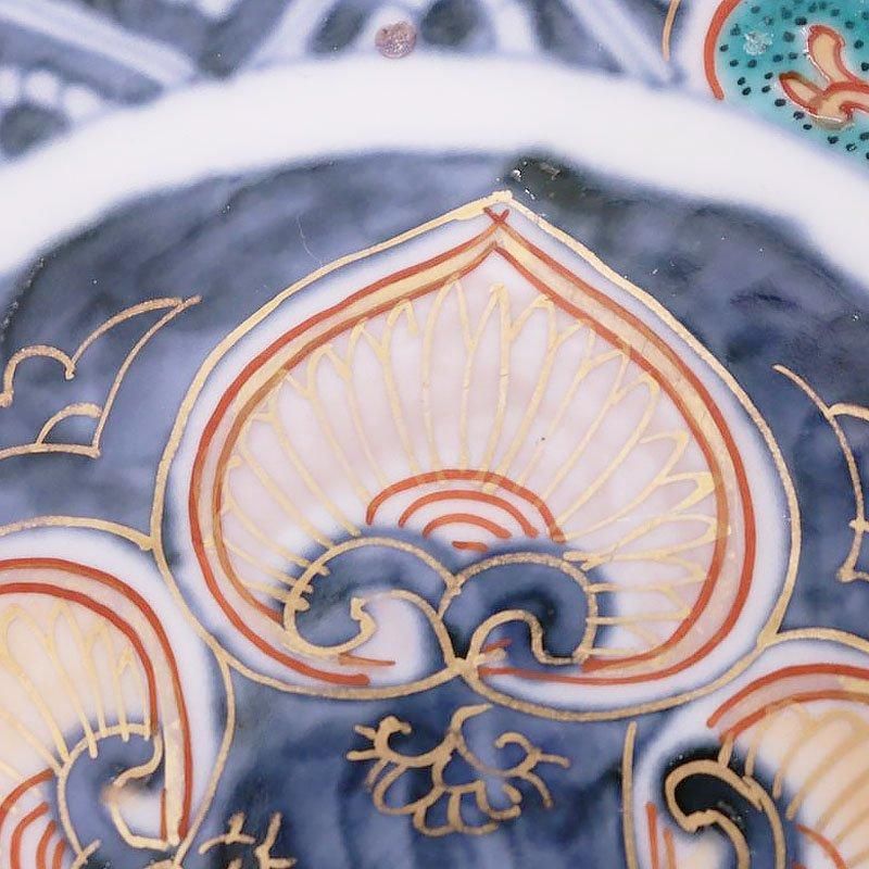 手描き 色絵 小皿 取り皿 手塩皿 アンティーク 骨董 和食器