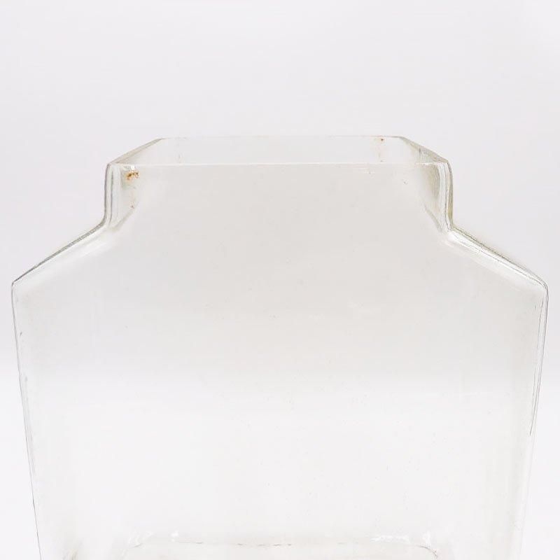 昭和レトロなアンティーク縦長ガラス瓶 駄菓子雑貨