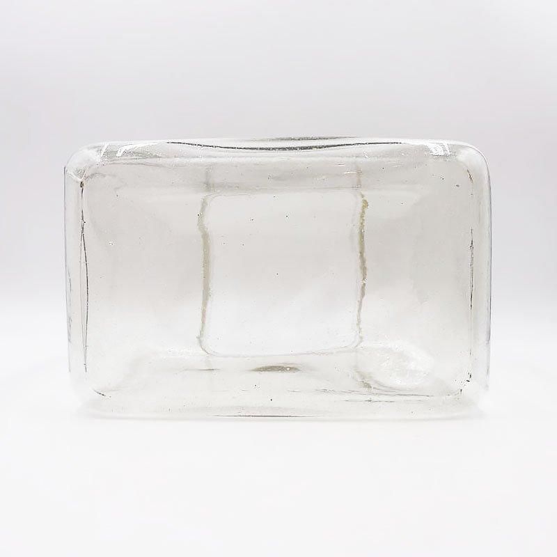 昭和レトロなアンティーク縦長ガラス瓶 駄菓子雑貨