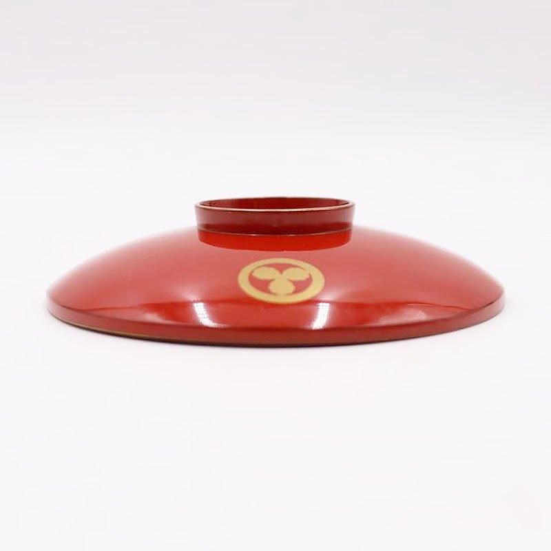 大正時代のアンティーク蒔絵朱塗り祝盃