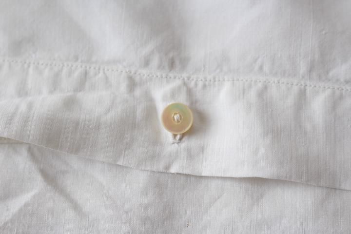 フランスアンティーク イニシャル刺繍入り枕カバー ハンドメイド フランスアンティーク イニシャル刺繍入り枕カバー ハンドメイド