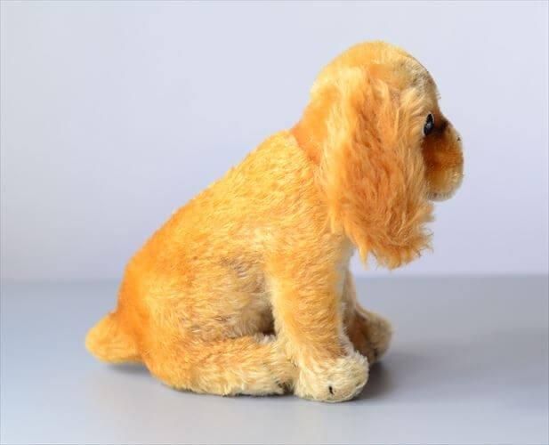 ドイツ製 Steiff イヌ シュタイフ コッカースパニエル Revue