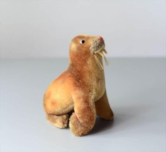 ドイツ製 Steiff セイウチ シュタイフ Paddy ぬいぐるみ ドール ドイツ製 Steiff セイウチ シュタイフ Paddy ぬいぐるみ ドール