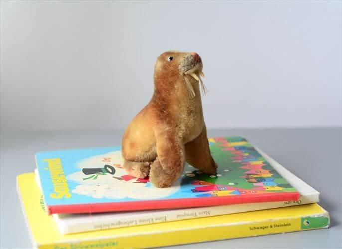 ドイツ製 Steiff セイウチ シュタイフ Paddy ぬいぐるみ ドール ドイツ製 Steiff セイウチ シュタイフ Paddy ぬいぐるみ ドール