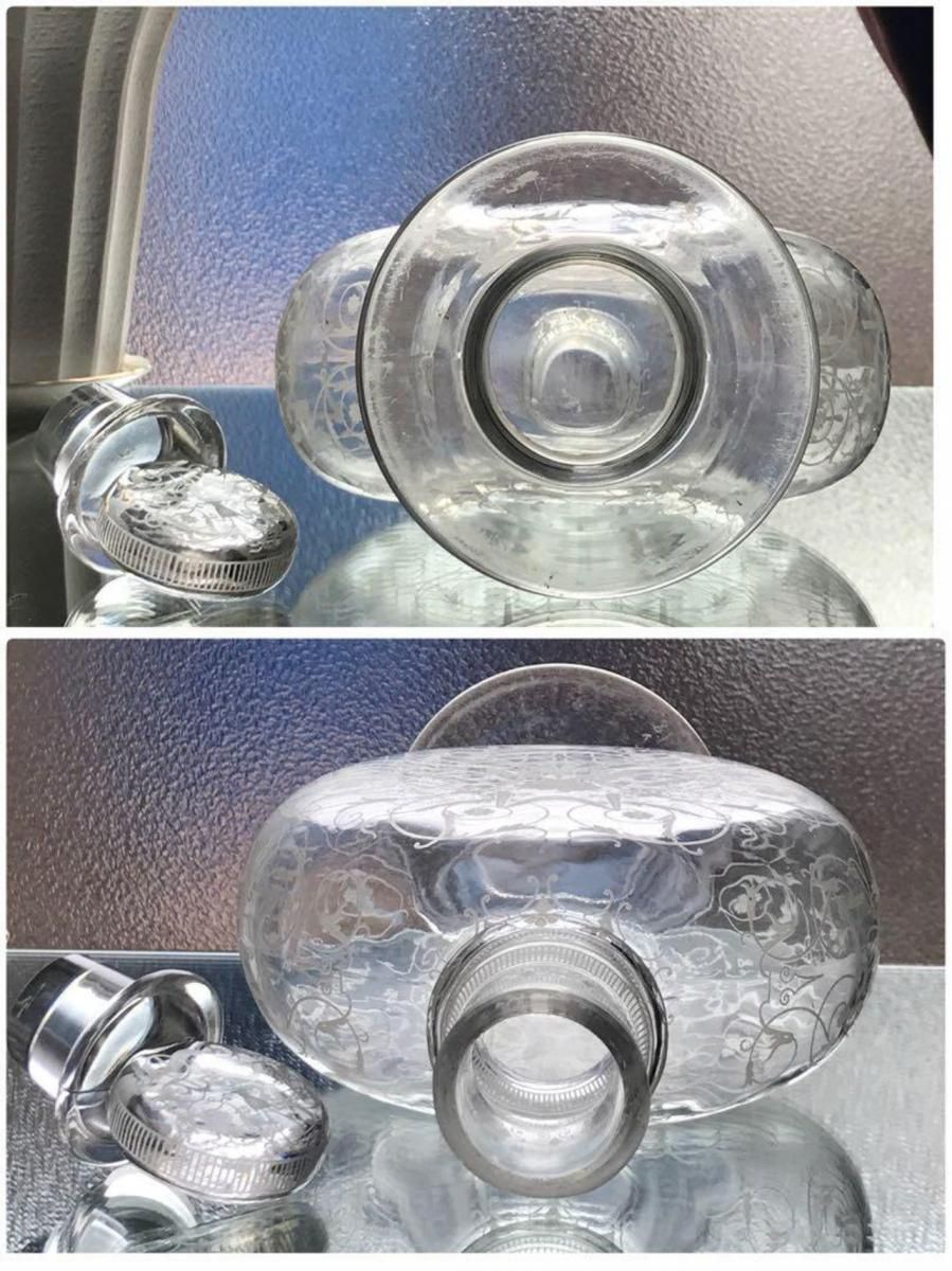 素晴らしい造形美オールドバカラBACCARATミケランジェロ カラフェデカンタ