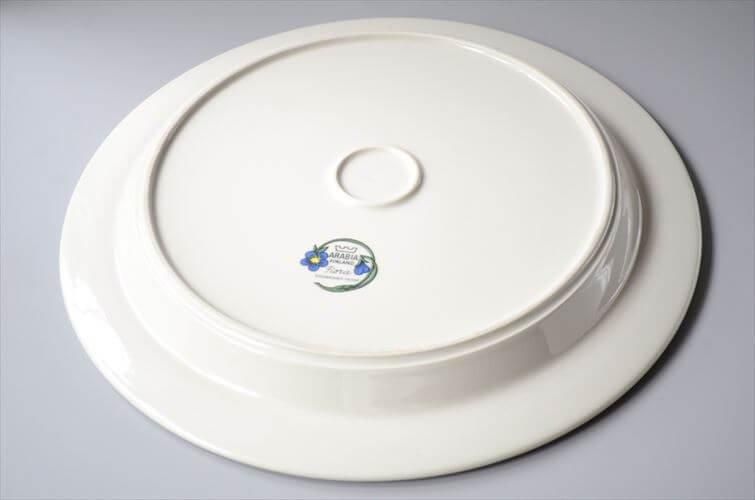 ヴィンテージARABIA大皿 ボタニカルアートの逸品