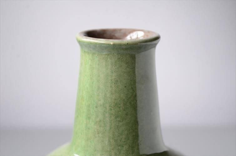 東ドイツ製 ヴィンテージ Strehla 陶器の花瓶 Fat lava 花器 東ドイツ製 ヴィンテージ Strehla 陶器の花瓶 Fat lava 花器