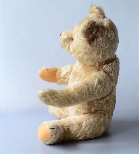 テディベア　ビンテージ　全長22cm 手、足、首動きます　とびきり可愛い子❣️ ヨーロッパヴィンテージ 可愛い瞳のテディベアぬいぐるみ