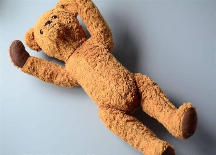  ɥĤ ơ ƥǥ٥ 46cm Teddy Bear ­ư ̤ ե奢 ƥ_241017 ig4166