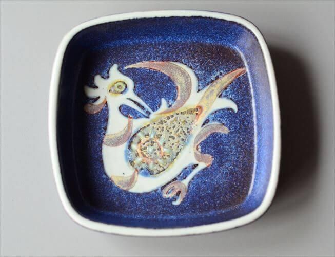  Royal Copenhagen Fajance Baca ȥ졼 11cm ץ졼 Ļ Nils Thorsson  륳ڥϡ ̲ ƥ_ig4191