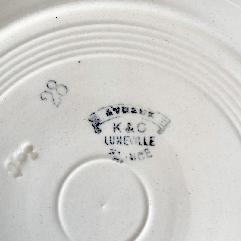 【レア美品】英国ビンテージ★ニードルポイント★ケーキ皿　2枚 英国アンティークのシルバープレート器、アフタヌーンティー用のケーキ