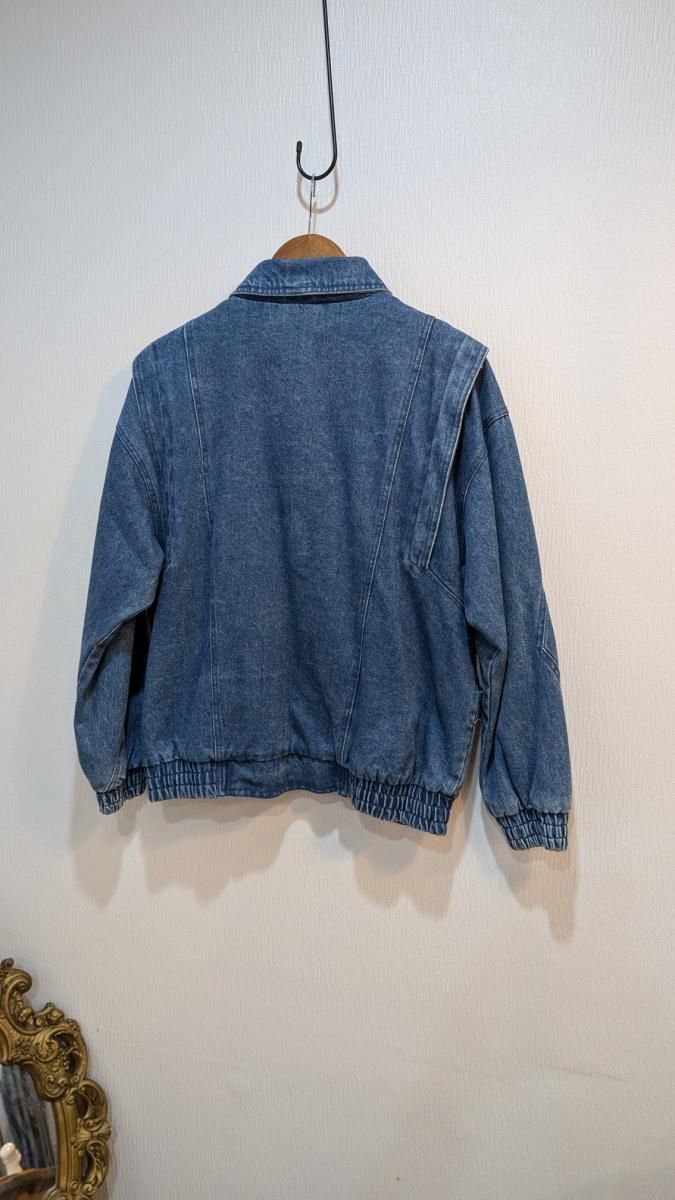 デニムジャケット ブルー 4ポケット vintage 表記 Mサイズ
