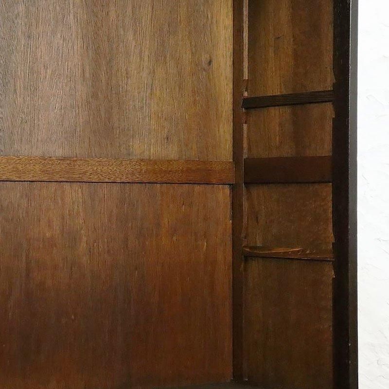 昭和レトロ 食器棚 日本製 アンティークシェルフ