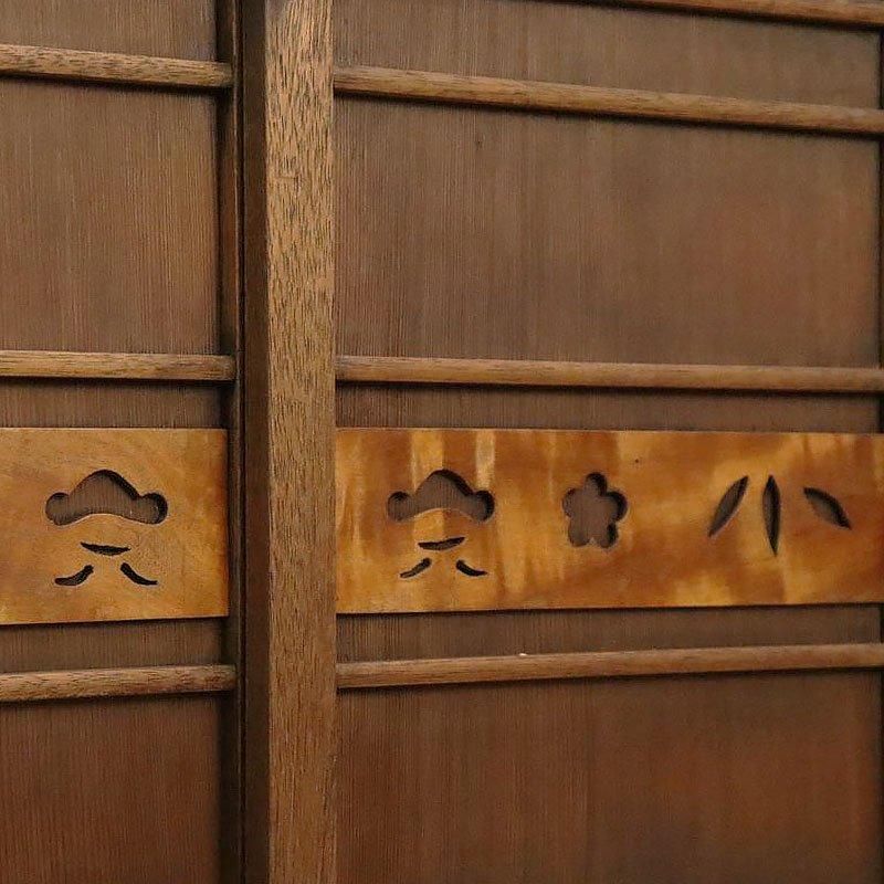 和風キャビネット 靴箱 下駄箱 和箪笥 天然杉材 大正・昭和 和風キャビネット 靴箱 下駄箱 和箪笥 天然杉材 大正・昭和