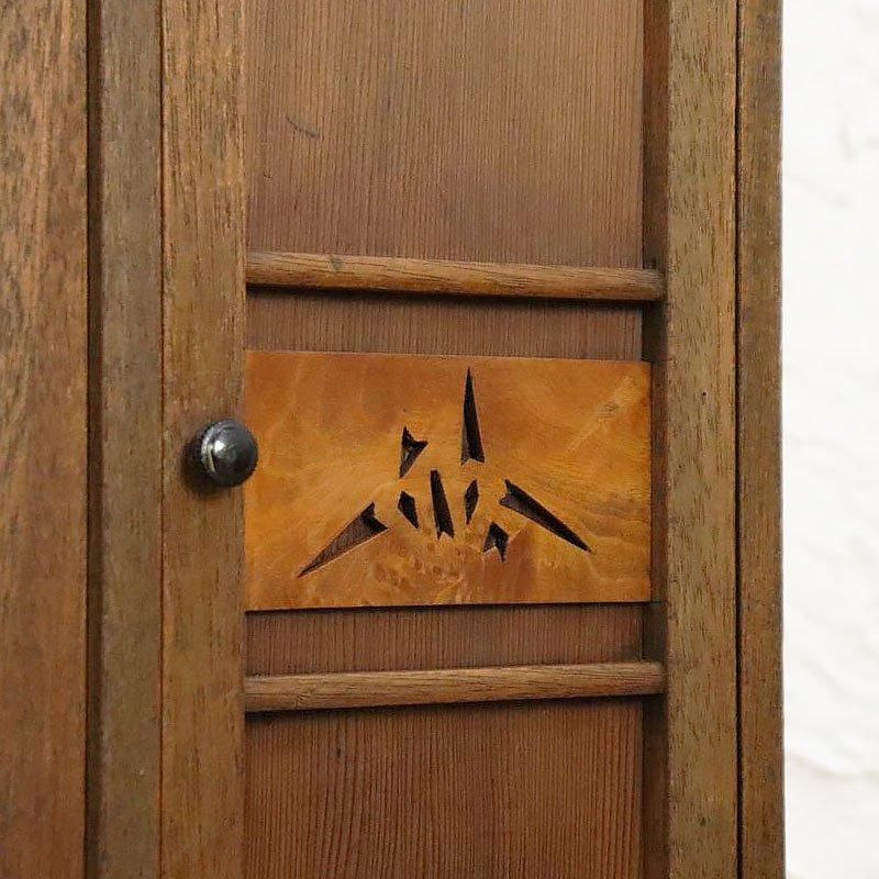 和風キャビネット 靴箱 下駄箱 和箪笥 天然杉材 大正・昭和 和風キャビネット 靴箱 下駄箱 和箪笥 天然杉材 大正・昭和