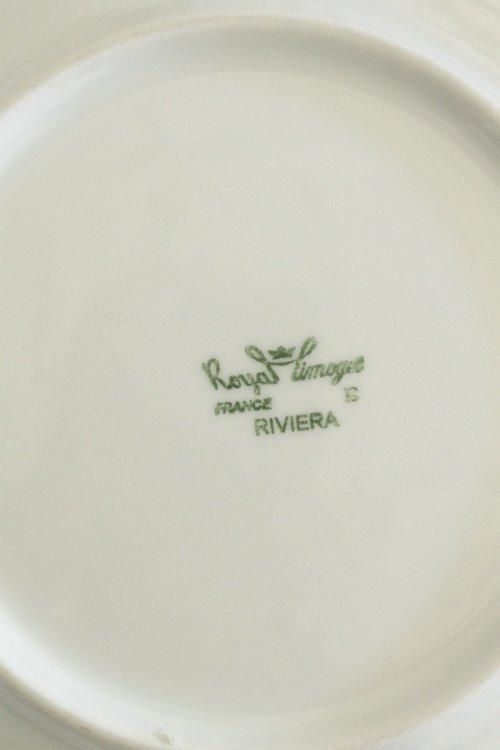 フランス産 リモージュ陶器 プレート 4枚まとめ売り フランス製リモージュの美しいデザートプレート