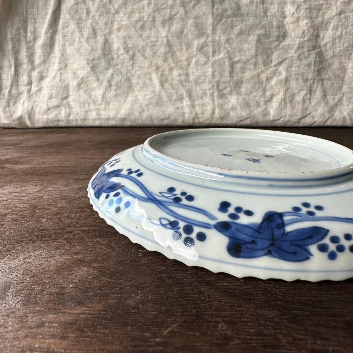 明治時代の干支と馬のイゲ皿